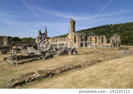 Byland Abbey in North Yorkshire in the northeast of England. 142187112