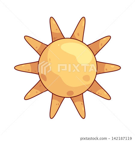 Illustration of Sun Illustration of Sun 142187119