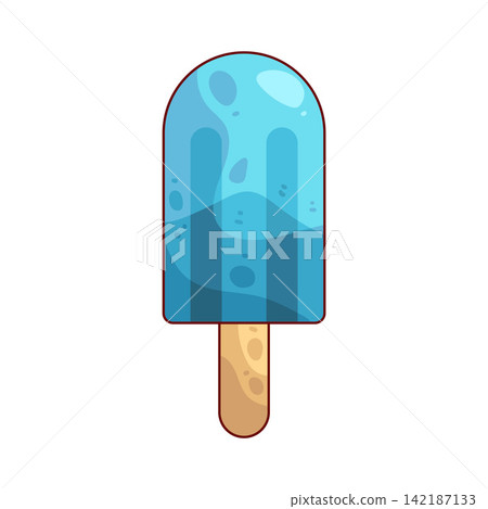 Illustration of Popsicle Illustration of Popsicle 142187133