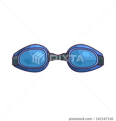 Illustration of Swimming goggles Illustration of Swimming goggles 142187146