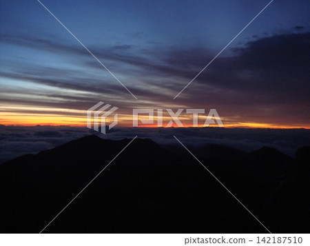 Sunrise from the summit of Haleakala, Maui Sunrise from the summit of Haleakala, Maui 142187510