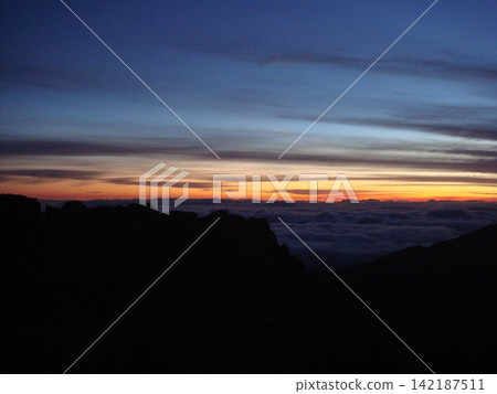 Sunrise from the summit of Haleakala, Maui Sunrise from the summit of Haleakala, Maui 142187511