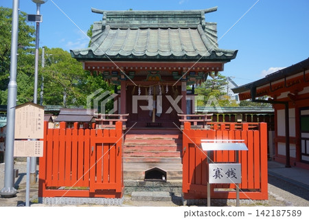 Tsushima Shrine's subsidiary shrine, Aramitama Shrine 3 Tsushima Shrine's subsidiary shrine, Aramitama Shrine 3 142187589