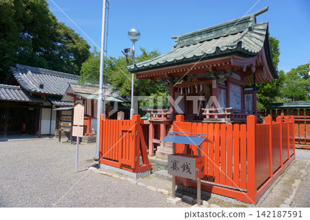 A subsidiary shrine of Tsushima Shrine: Aramitama Shrine 1 A subsidiary shrine of Tsushima Shrine: Aramitama Shrine 1 142187591
