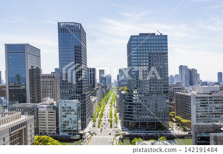 大阪市北區禦堂筋沿線的建築 大阪市北區禦堂筋沿線的建築 142191484