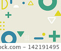 Background material composed of green shapes Background material composed of green shapes 142191495