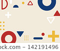 Background material composed of shapes Background material composed of shapes 142191496