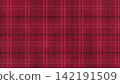 背景圖片以深紅色和粉紅色格子圖案為特色。 142191509