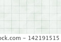 在柔和的薄荷綠色背景上，飾以手繪風格的窗格圖案。 142191515