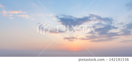 Sunset sky background Sunset sky background 142191536