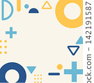 Background material composed of shapes Background material composed of shapes 142191587