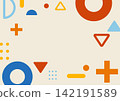 Background material composed of shapes Background material composed of shapes 142191589