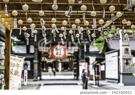 夏天的竹駒神社,路上的風鈴,夏日參拜,宮城縣岩沼市 夏天的竹駒神社,路上的風鈴,夏日參拜,宮城縣岩沼市 142192052