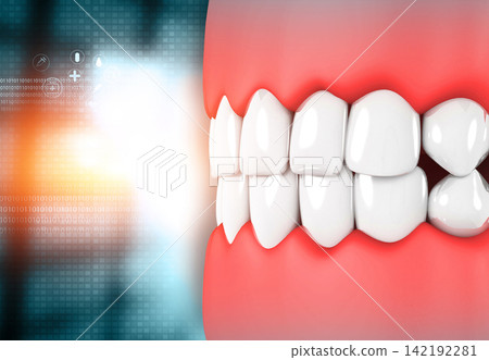 Beautiful human teeth Beautiful human teeth 142192281