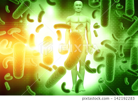 Human virus, bacteria infection Human virus, bacteria infection 142192283