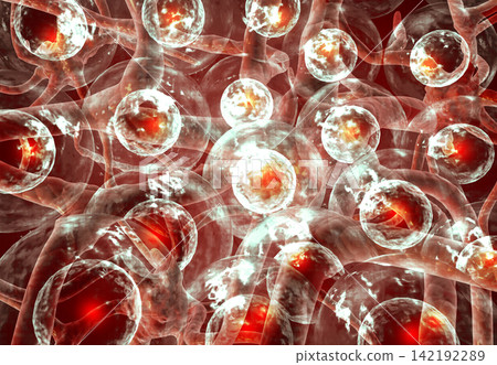 Cancer cells background Cancer cells background 142192289