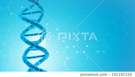 DNA on scientific background DNA on scientific background 142192329