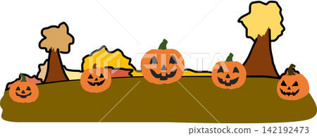 Halloween graphic illustrations Halloween graphic illustrations 142192473