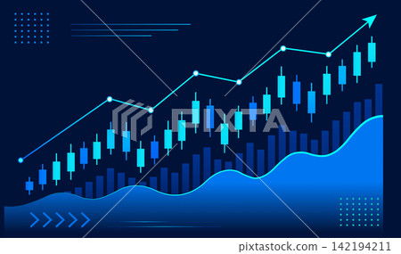 financial growth visualization financial growth visualization 142194211