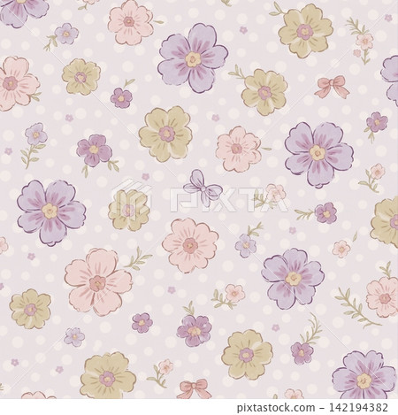 Large set of soft pastel baby floral and cute nursery seamless pattern swatches Large set of soft pastel baby floral and cute nursery seamless pattern swatches 142194382