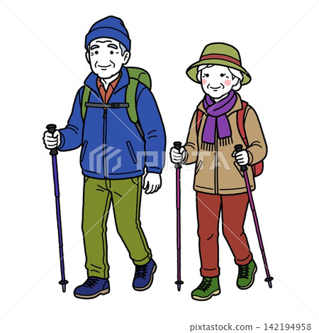 Autumn hiking Autumn hiking 142194958