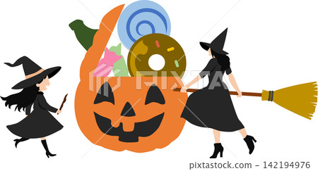 Halloween graphic illustrations 142194976