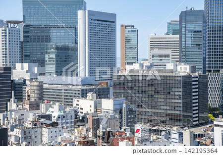 大阪市北區JR大阪站週邊街景 大阪市北區JR大阪站週邊街景 142195364
