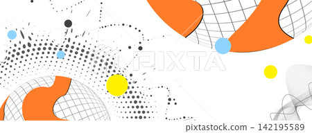 Abstract high technology and science background with geometric elements Abstract high technology and science background with geometric elements 142195589