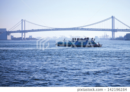 View from Takeshiba Pier / Rainbow Bridge View from Takeshiba Pier / Rainbow Bridge 142196284