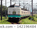 令人懷念的485系特急列車「稻穗號」正駛向佐佐木站。 142196484