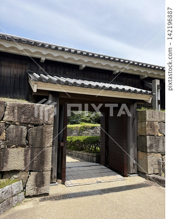 Restored corner yagura Restored corner yagura 142196887