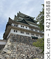Looking up at the castle tower 142196888