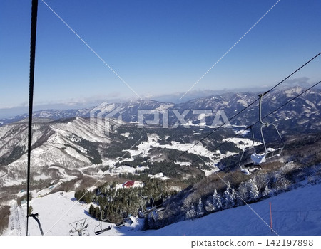 View of the ski resort View of the ski resort 142197898