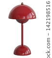 Lamp isolated on green background 142198516