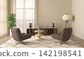 Mid century style dopamine interior room  142198541
