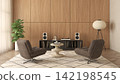 Mid century style dopamine interior room  142198545