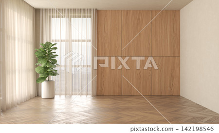 Mid century style dopamine interior room Mid century style dopamine interior room 142198546