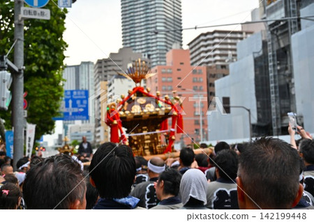 東京築田祭的景象 東京築田祭的景象 142199448