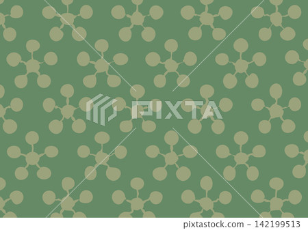 Illustration of the pattern of Rikyu Donzu, a famous textile. Illustration of the pattern of Rikyu Donzu, a famous textile. 142199513