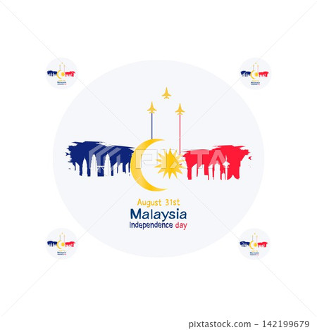 poster august 31 is malaysia independence day vector illustration poster august 31 is malaysia independence day vector illustration 142199679