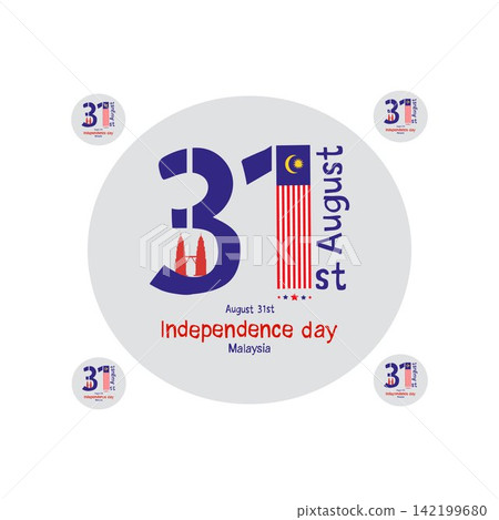 poster august 31 is malaysia independence day vector illustration poster august 31 is malaysia independence day vector illustration 142199680