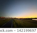Magic Hour and the Riverbank 142199697
