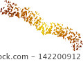 Celebratory golden line PNG image 142200912