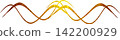 PNG image of a gold-colored line 142200929