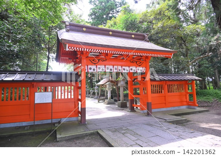 伊基蘇神社的朱紅色大門 142201362