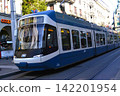 Trams in the city of Geneva 142201954