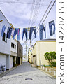 Kojima Jeans Street (Kojima, Kurashiki City, Okayama Prefecture), the birthplace of Japanese-made jeans. 142202353