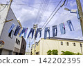 Kojima Jeans Street (Kojima, Kurashiki City, Okayama Prefecture), the birthplace of Japanese-made jeans. 142202395