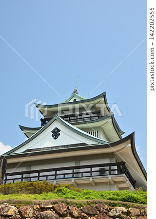 小牧山歷史博物館（小牧山城），藍天背景 4 142202555