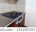 Built-in three-burner gas stove 142203103